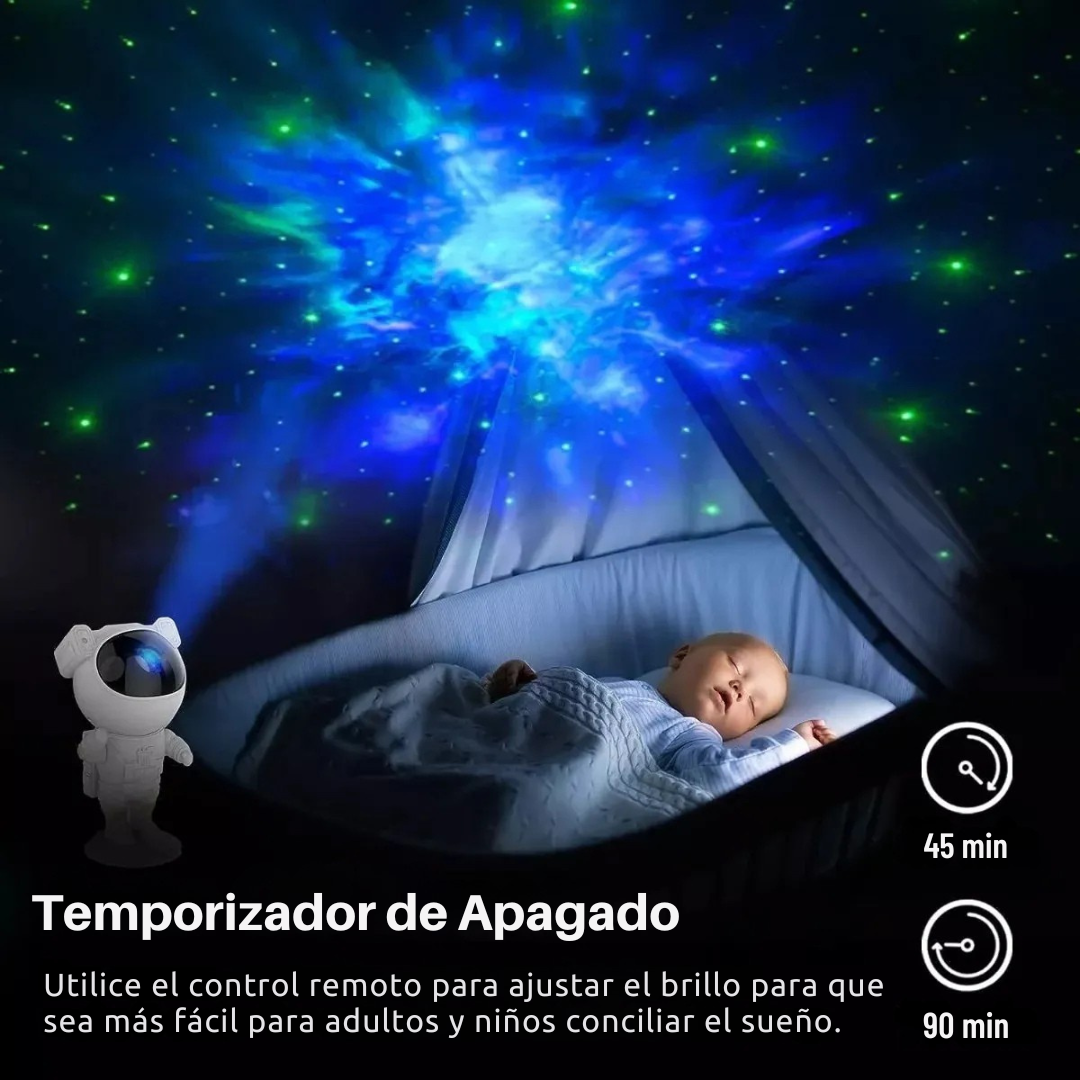 🚀✨ Proyector Astronauta Galaxia – Lleva el universo a tu habitación ✨🚀